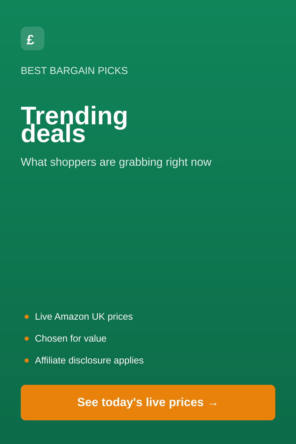 Trending deals — Best Bargain Picks